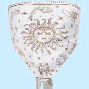 Astrology / Celestial Strapless Satin Top